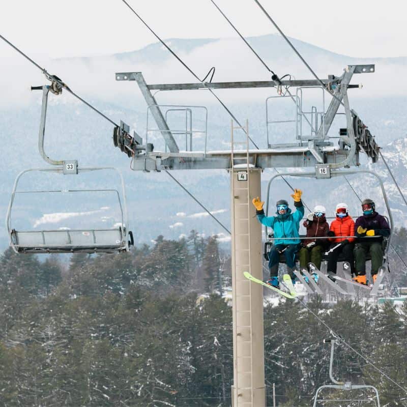 white mountains family-friendly skiing