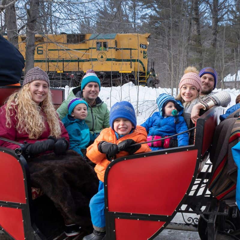 attitash sleigh rides winter things to do