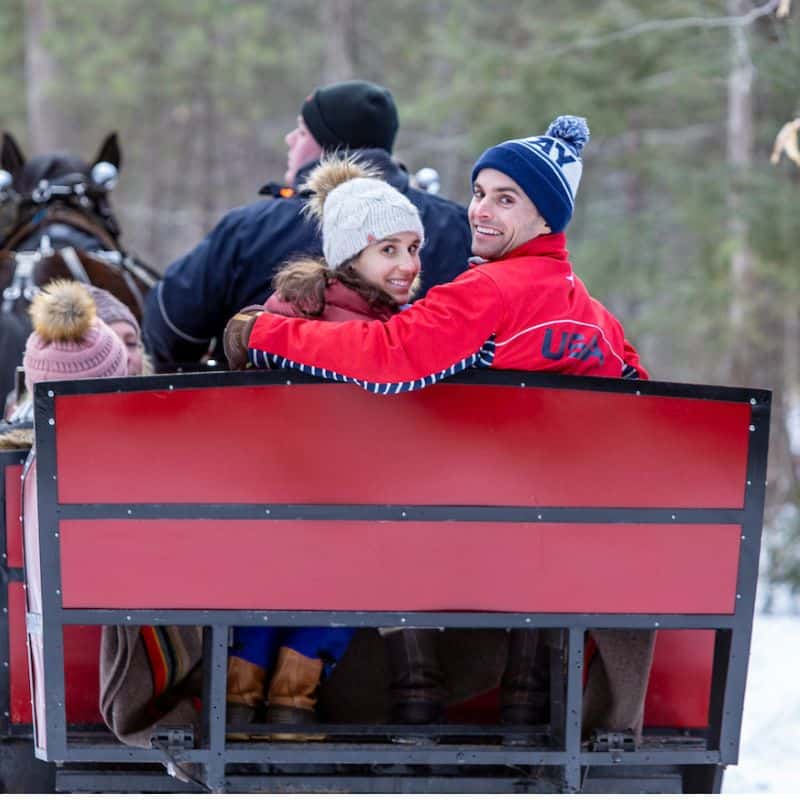 attitash mountain village sleigh rides