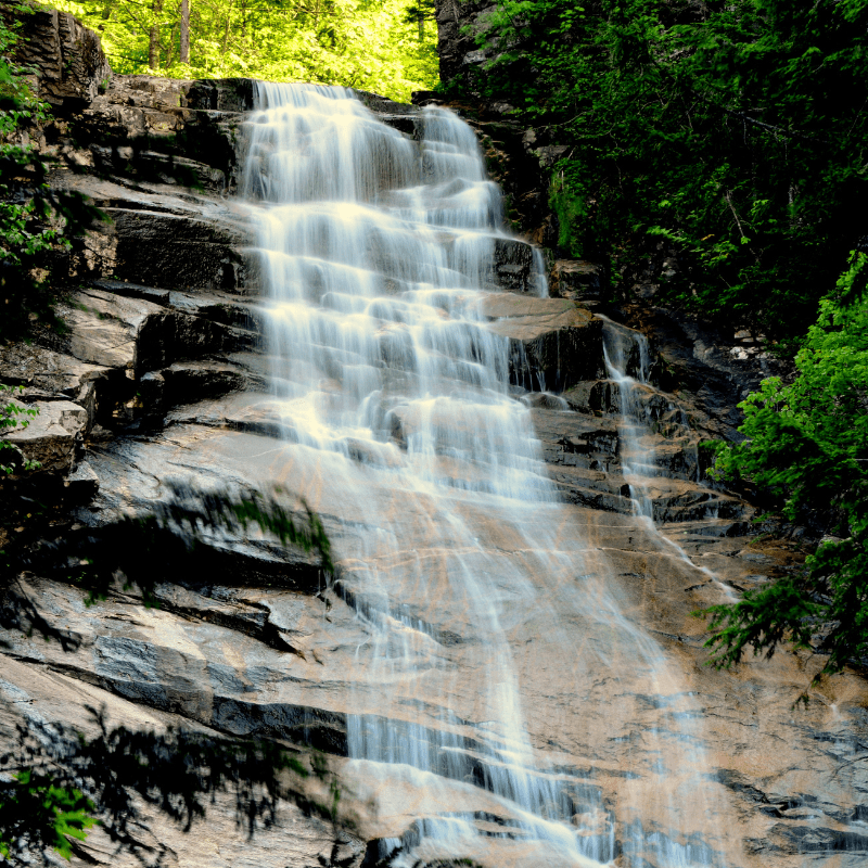 Ripley Falls White Mountains waterfalls